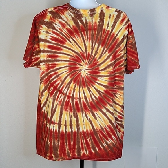 Men's Tie Dye S/S T-Shirt 2XL - Picture 3 of 4
